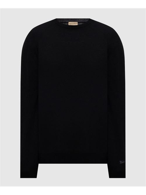 LAMBSWOOL CREWNECK WOOLRICH | CFWOKN0278MRUF0469100 BLACK